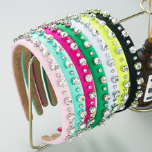 Load image into Gallery viewer, Hair Hoop Fashion Shiny Rhinestone Baroque Hair Hoop Hair Cave Female Korean Trend Thin Edge Hair Band Hair Accessories
