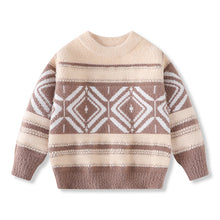 Load image into Gallery viewer, Autumn and Winter New Boys&#39; Casual Sweaters Middle aged Boys&#39; Sweaters Wearing Trendy Outwear Coat Children&#39;s Sweaters
