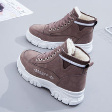 Load image into Gallery viewer, Cotton winter snow boots for women thickened and fleece ankle boots
