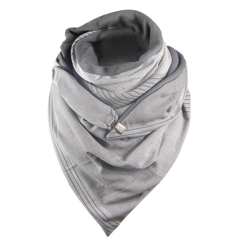 Winter Solid Dot Printing Casual Wrap Scarves Shawls