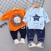 Load image into Gallery viewer, Kids Clothes Baby Boys Costume Star camouflage Tracksuit Tops Pants 2PCS Children Newborn Boy spring Outfits girls infantil Set
