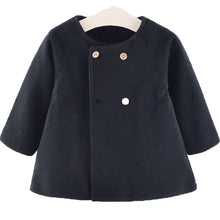 Load image into Gallery viewer, Baby Girl Boys Spring Winter Wool Blends Jacket Coat Clothes Infant Toddler Christmas New Years Costume Blend Clothing Outerwear
