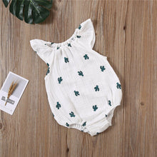 Load image into Gallery viewer, Newborn Baby Girls Summer Cotton Linen Soft Cloths Outfits
