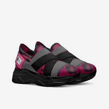 Load image into Gallery viewer, R_RH Be Sure black_pink elastic sneaker
