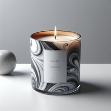 Load image into Gallery viewer, R&amp;RH Marble Swirl Candle
