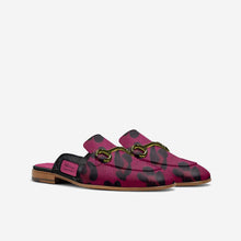 Load image into Gallery viewer, R_RH unique rich magenta slipper design
