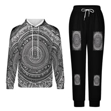 Load image into Gallery viewer, R&amp;RH Unisex Graphic Design Black Sweatsuit
