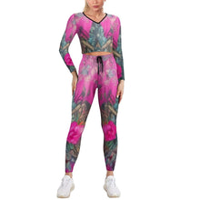 Load image into Gallery viewer, R&amp;RH Womens Pink Yoga Jogging Suit
