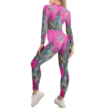 Load image into Gallery viewer, R&amp;RH Womens Pink Yoga Jogging Suit
