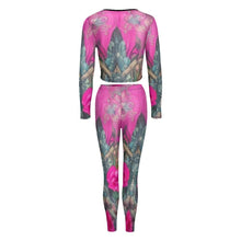 Load image into Gallery viewer, R&amp;RH Womens Pink Yoga Jogging Suit
