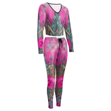 Load image into Gallery viewer, R&amp;RH Womens Pink Yoga Jogging Suit
