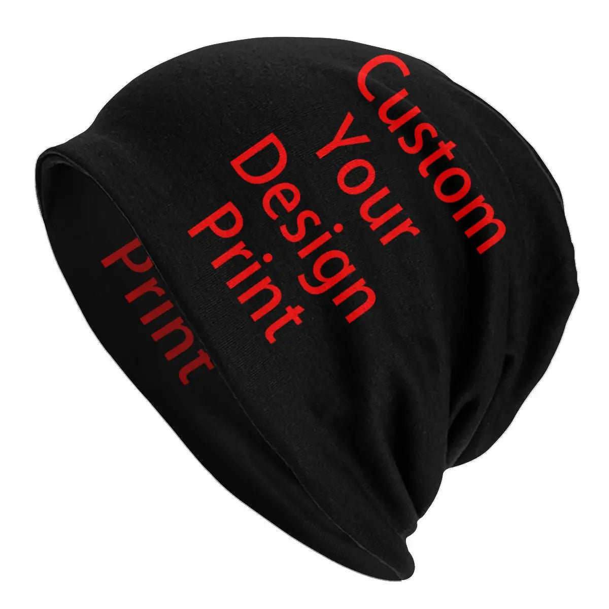 Fashion Winter Warm Women Men Knit Hats Unisex Adult Custom