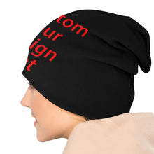 Load image into Gallery viewer, Fashion Winter Warm Women Men Knit Hats Unisex Adult Custom
