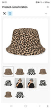 Load image into Gallery viewer, R&amp;RH Safari/Checker Reversible Bucket Hat
