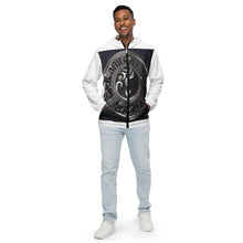 Load image into Gallery viewer, R&amp;RH men’s white windbreaker
