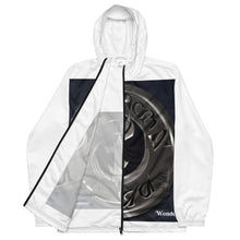 Load image into Gallery viewer, R&amp;RH men’s white windbreaker
