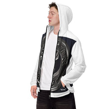 Load image into Gallery viewer, R&amp;RH men’s white windbreaker
