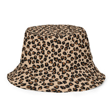 Load image into Gallery viewer, R&amp;RH Safari/Checker Reversible Bucket Hat
