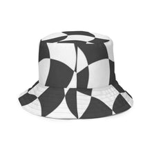 Load image into Gallery viewer, R&amp;RH Safari/Checker Reversible Bucket Hat
