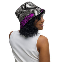 Load image into Gallery viewer, R&amp;RH Purple/Pink Reversible bucket hat
