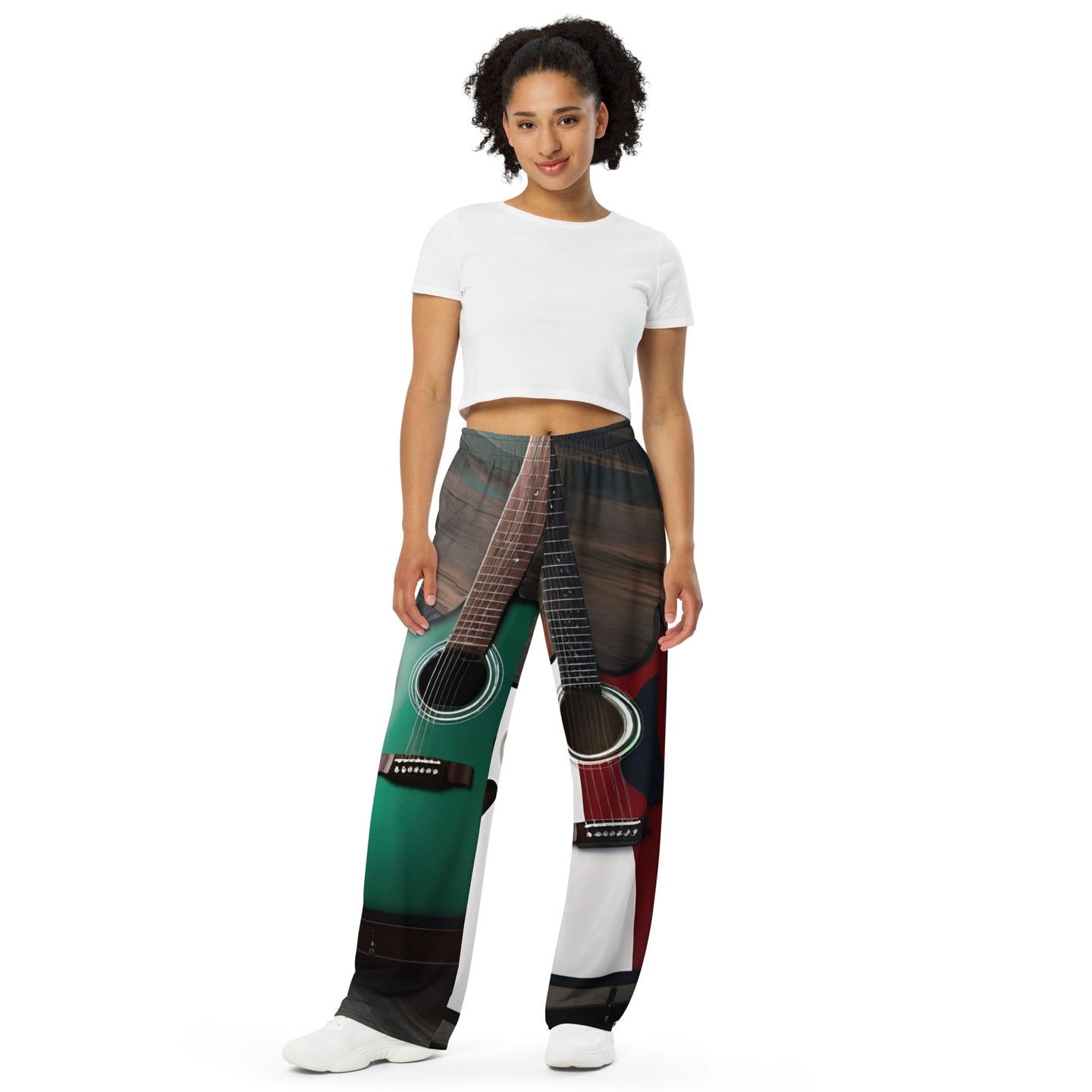 R_RH Guitar unisex wide-leg pants