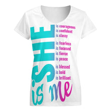 Load image into Gallery viewer, R&amp;RH She Is Me Womens T-shirt
