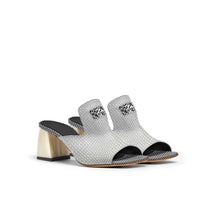 Load image into Gallery viewer, R_RH Black White Luxe Sandal
