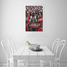 Load image into Gallery viewer, R&amp;RH LuiiLoviie and Conchita Game of Chess Frame Canvas
