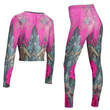 Load image into Gallery viewer, R&amp;RH Womens Pink Yoga Jogging Suit
