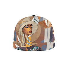 Load image into Gallery viewer, R&amp;RH Designer Womens Earthtone Hat All Over Print Snapback Hat
