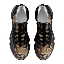 Load image into Gallery viewer, R&amp;RH Men Mesh Leopard Brown Running Sneakers
