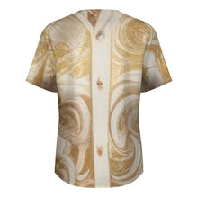 Load image into Gallery viewer, R&amp;RH Men&#39;s Designer White Gold Shirt
