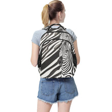 Load image into Gallery viewer, R&amp;RH Zebra Design Backback Multifunctional Backpack
