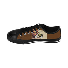 Load image into Gallery viewer, R_RH Low Top Brown Men&#39;s Sneakers
