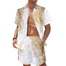 Load image into Gallery viewer, R&amp;RH Men&#39;s White Designer Short Set
