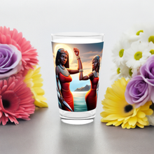 Load image into Gallery viewer, Amazon Goddess Pint Glass, 16oz
