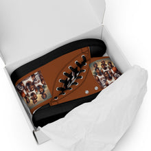 Load image into Gallery viewer, Men’s high top canvas shoes
