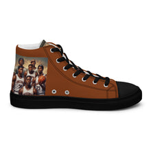 Load image into Gallery viewer, Men’s high top canvas shoes
