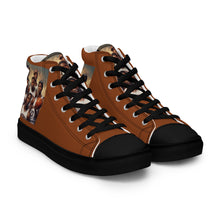 Load image into Gallery viewer, Men’s high top canvas shoes
