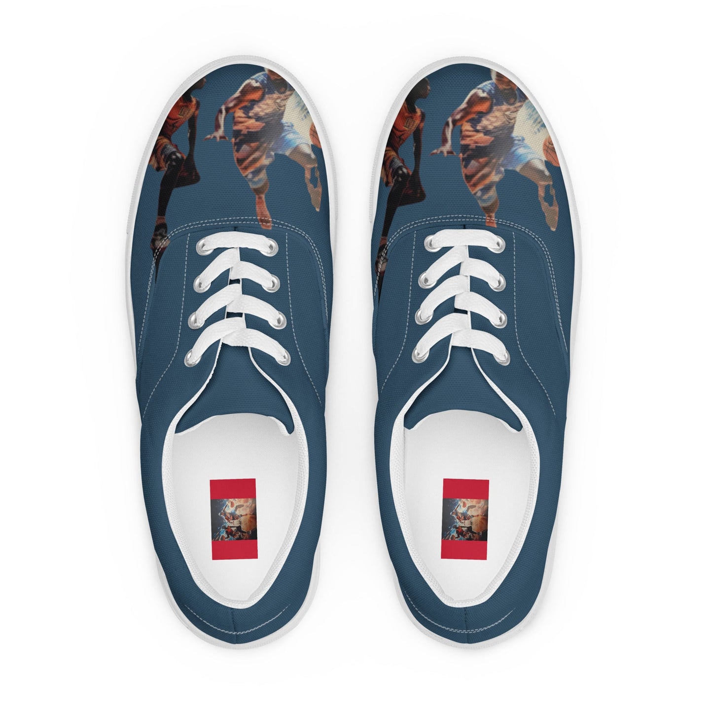 Men’s lace-up canvas shoes