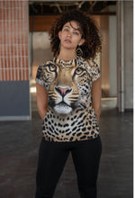 Load image into Gallery viewer, R&amp;RH Leopard Womens T-shirt
