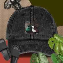 Load image into Gallery viewer, R&amp;RH Guitar Vintage Cotton Twill Cap
