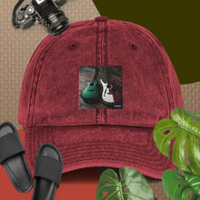 Load image into Gallery viewer, R&amp;RH Guitar Vintage Cotton Twill Cap
