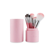 Load image into Gallery viewer, 10-Piece Pink Makeup Brush Set
